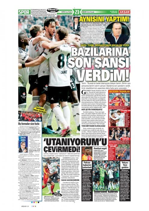 Beşiktaş'ın derbi galibiyetinin ardından gazete manşetleri!