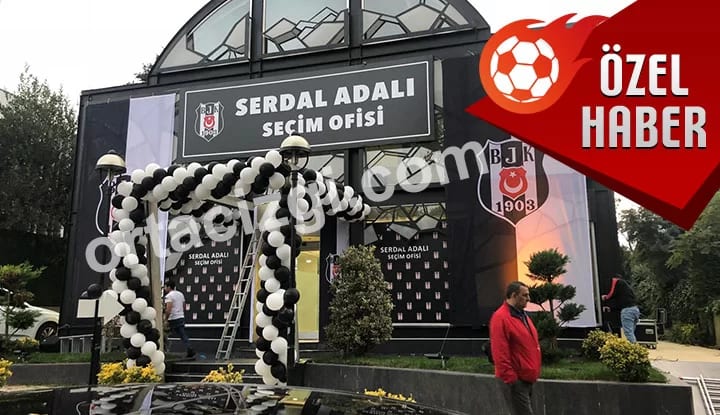 İşte Serdal Adalı'nın seçim ofisinden görüntüler...