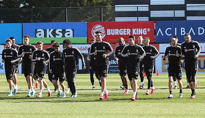 Beşiktaş'ta MKE Ankaragücü maçı hazırlıkları başladı!