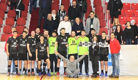 Başkan Çebi, Beşiktaş Aygaz'ın maçını izledi