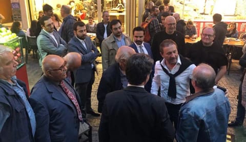Hürser Tekinoktay, Çarşı'yı gezdi!