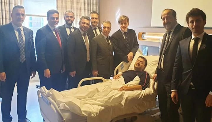 Başkan Çebi ve yönetim kurulundan Torunoğulları’na geçmiş olsun ziyareti