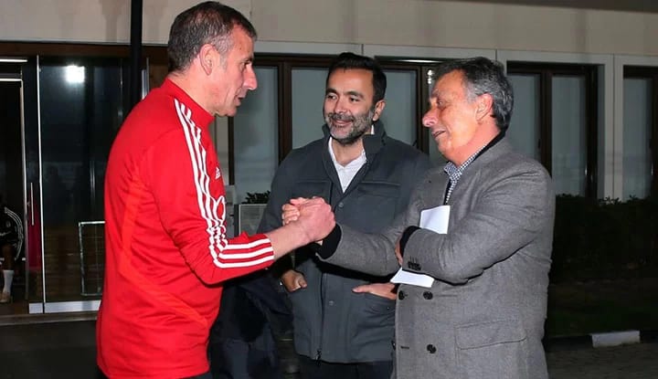 Başkan Ahmet Nur Çebi, derbi öncesi takımla buluştu!