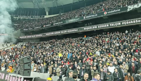 Vodafone Park'ta Fikret Orman tepkisi!
