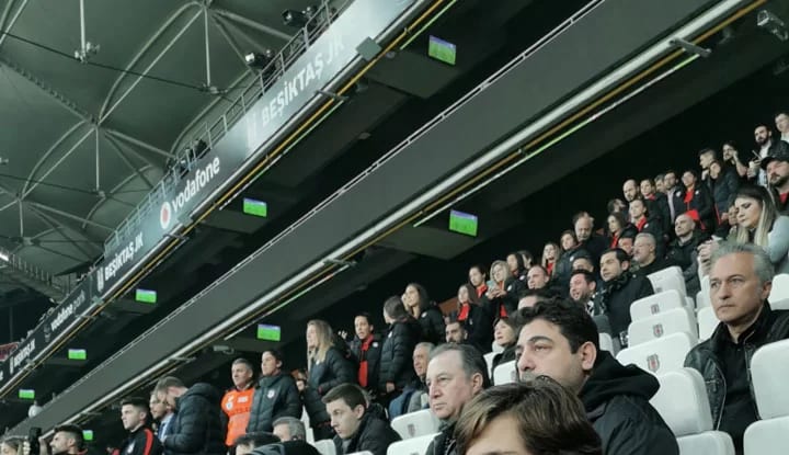 Vodafone Park'ta özel misafir!