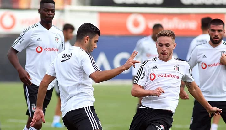 Beşiktaş, 5 eksikle çalıştı!