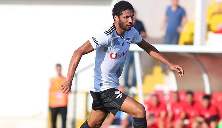 Beşiktaş'ın yeni transferi Elneny, ilk maçına çıktı!