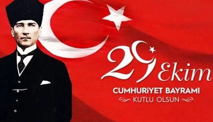 29 Ekim Cumhuriyet Bayramımız kutlu olsun!