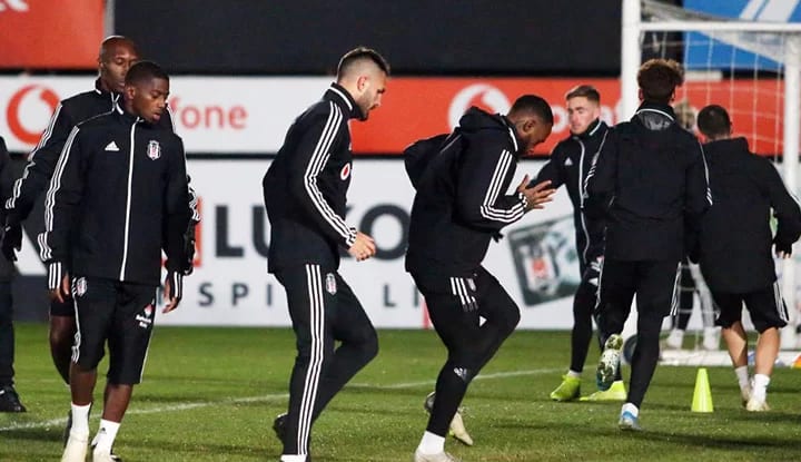 Beşiktaş, son antrenmanı 4 eksikle yaptı!