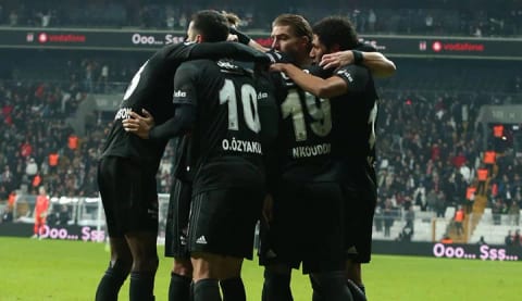 Beşiktaş, sezonun ilk yarısını galibiyetle kapattı!