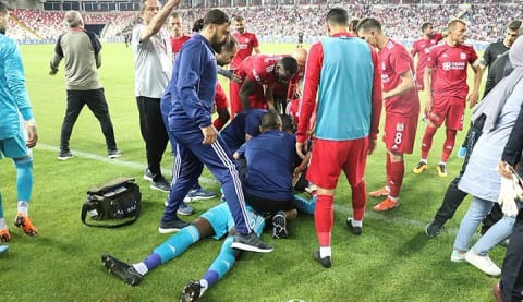 Sivas'ta korku dolu anlar! Hastaneye kaldırıldı