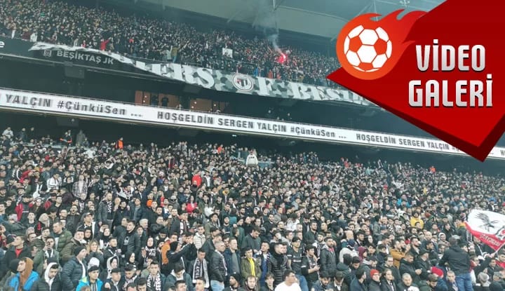Sergen Yalçın'ın imza töreni için hazırlıklar tamamlandı! Taraftarlar, stada giriş yaptı! İşte görüntüler...