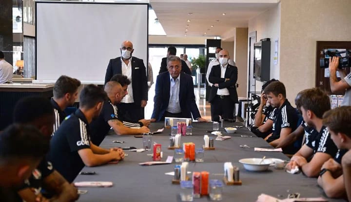 Ahmet Nur Çebi, Denizli'de takımla bir araya geldi!