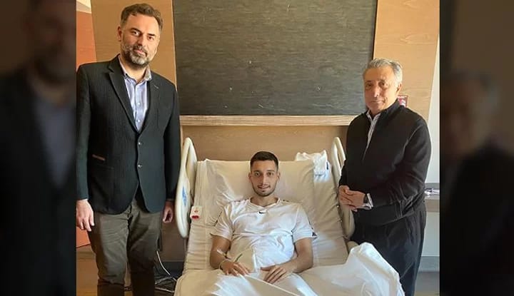 Ahmet Nur Çebi'den Tayyip Talha Sanuç ziyareti!