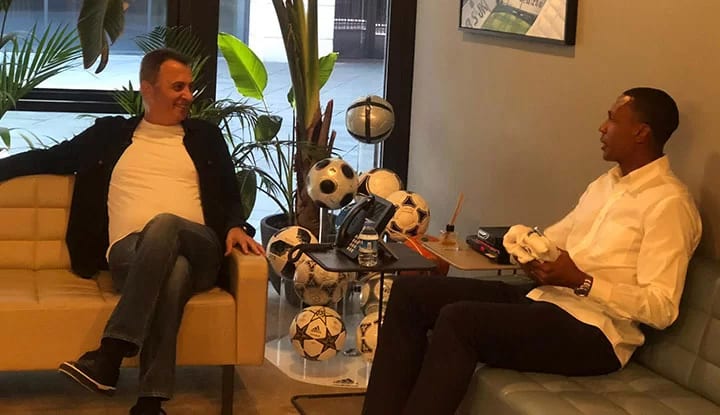Marcelo'dan Fikret Orman'a ziyaret