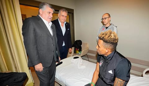 Başkan Serdal Adalı'dan Gedson Fernandes'e ziyaret
