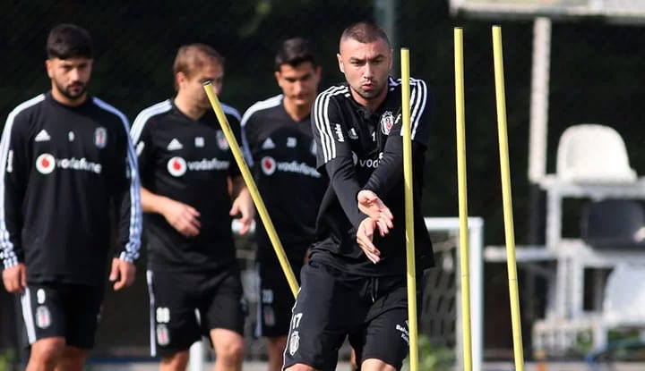 Beşiktaş, 5 eksikle çalıştı!