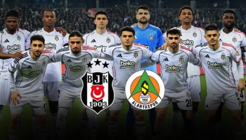 Beşiktaş, Alanyaspor karşısında sahaya çıkıyor