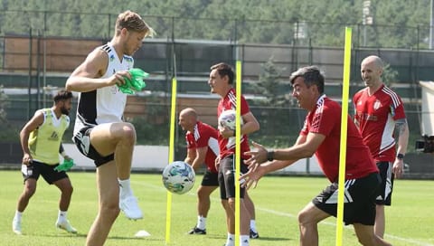 Beşiktaş, Ankaragücü maçı hazırlıkları devam ediyor.