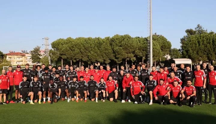 Beşiktaş, Antalya'da ilk antrenmanını gerçekleştirdi!