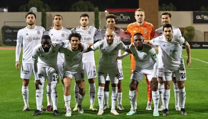 Beşiktaş, Antalyada’daki ilk hazırlık maçında galip!