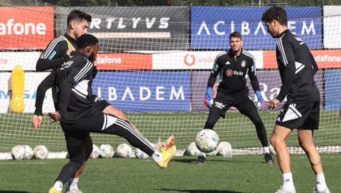 Beşiktaş, Antalyaspor maçı hazırlıklarına başladı!