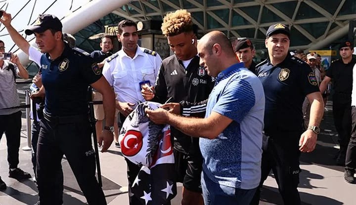 Beşiktaş, Bakü'de!