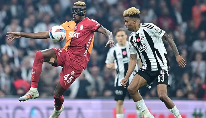 Beşiktaş derbide Galatasaray'ı devirdi!