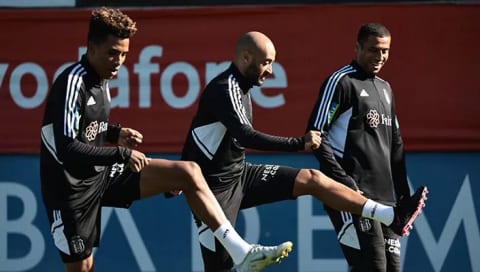 Beşiktaş, Galatasaray derbisi hazırlıklarına devam ediyor!