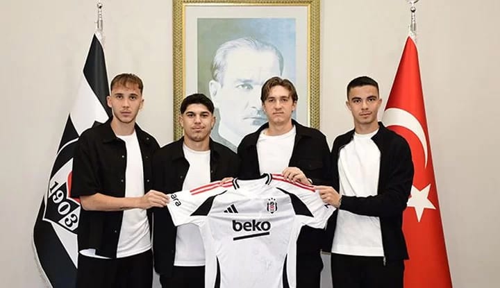 Beşiktaş, genç futbolcular ile sözleşme imzaladı!