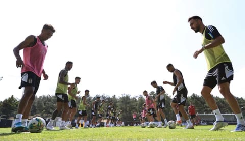 Beşiktaş günü çift idmanla tamamladı!