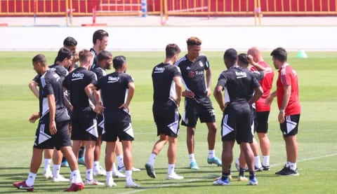 Beşiktaş, Hazırlık maçı öncesi son antrenmanını tamamladı!