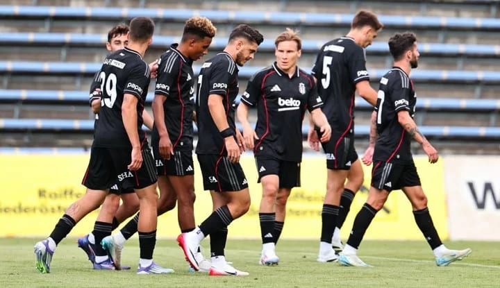 Beşiktaş hazırlık maçında berabere kaldı!