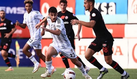 Beşiktaş hazırlık maçında galip!