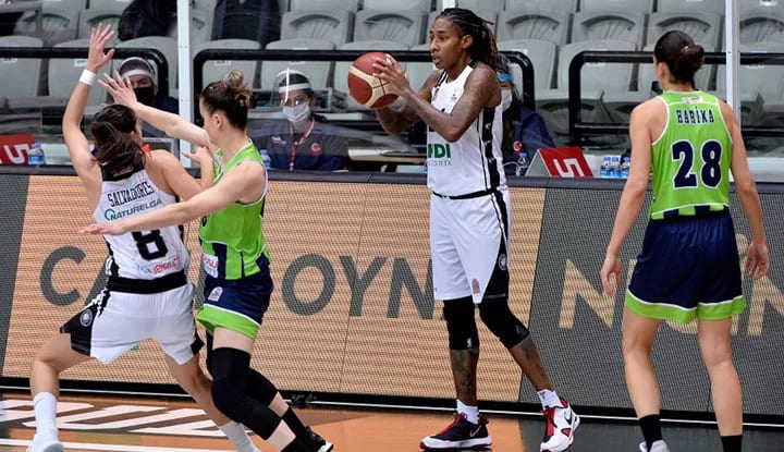 Beşiktaş HDI Sigorta, Nesibe Aydın SK'ya mağlup oldu