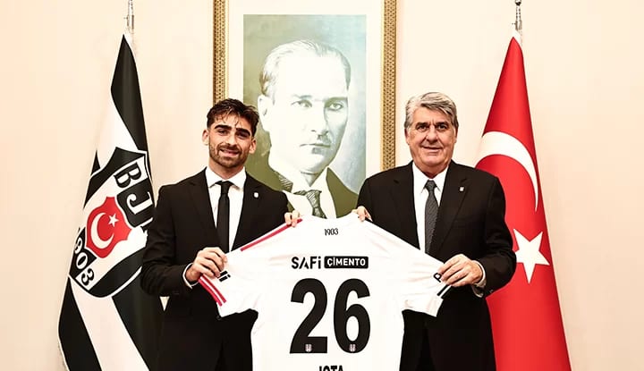 Beşiktaş, Jota Silva'yı resmen açıkladı!