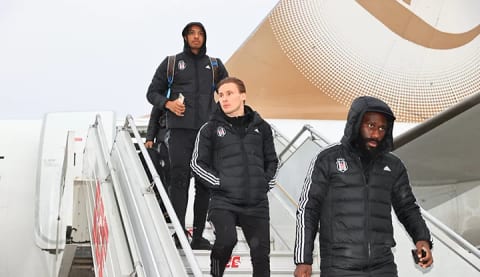 Beşiktaş kafilesi Antalya'ya ulaştı!