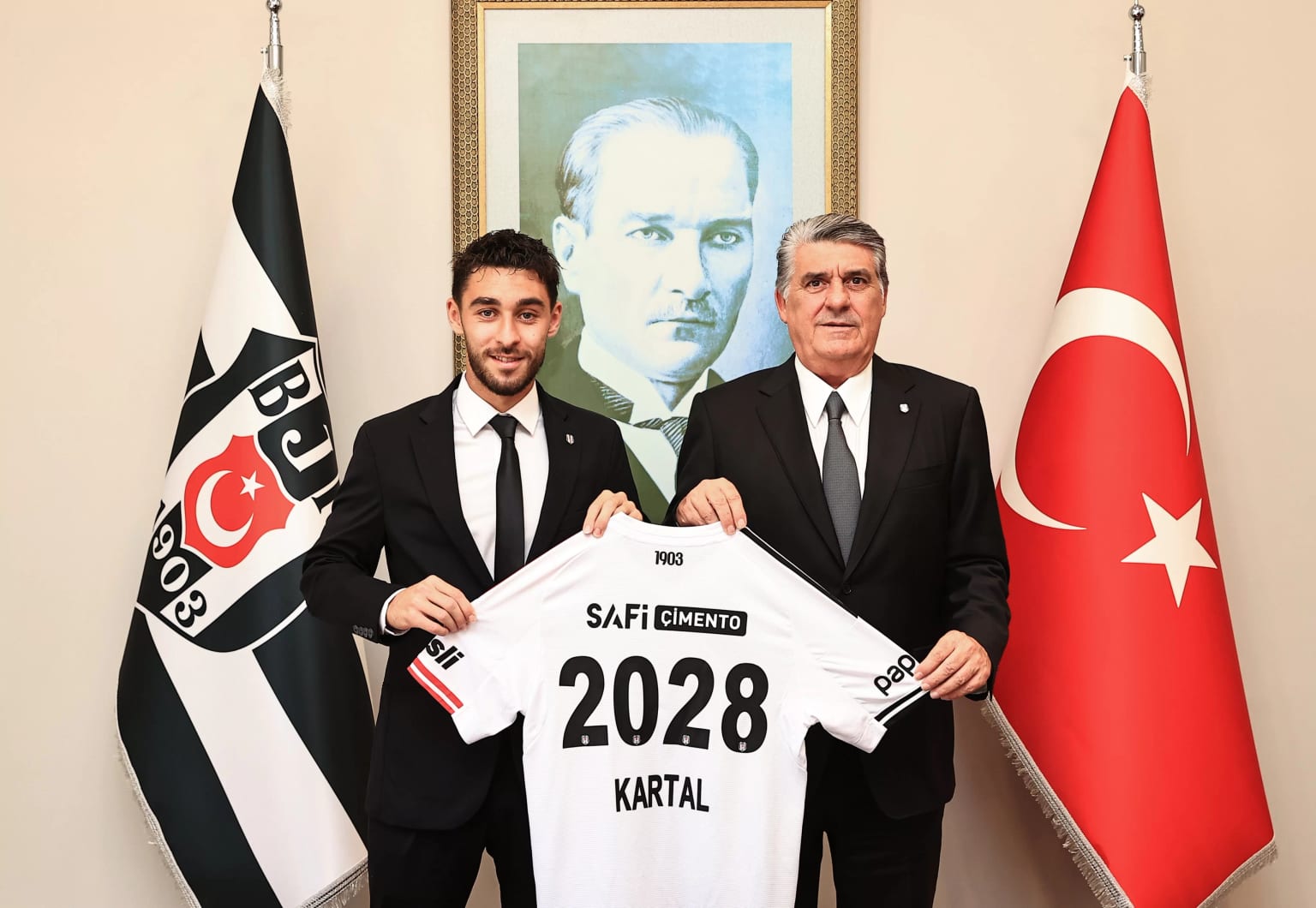Beşiktaş, Kartal Kayra Yılmaz'ın sözleşmesini uzattı!