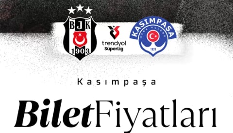Beşiktaş – Kasımpaşa Maçı Biletleri Satışa Çıkıyor