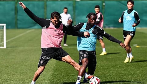 Beşiktaş, Kasımpaşa maçı hazırlıklarını sürdürdü