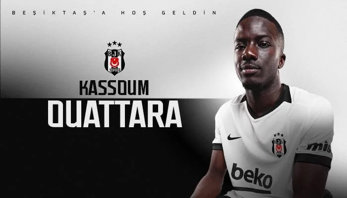 Beşiktaş, Kassoum Ouattara transferini resmen açıkladı!