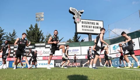 Beşiktaş, Kayserispor maçı öncesi son idmanını tamamladı!