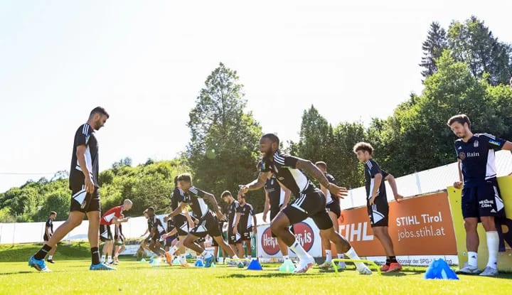 Beşiktaş, kondisyon ve ikili çalışma yaptı!