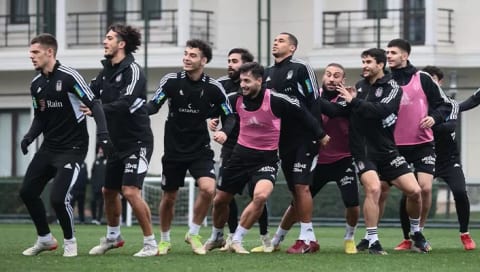 Beşiktaş kondisyon ve taktik çalıştı!