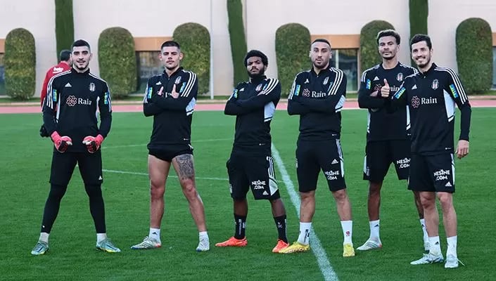 Beşiktaş kondisyon ve taktik çalıştı!