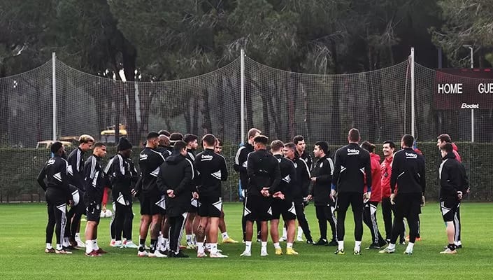 Beşiktaş kondisyon ve taktik çalıştı!
