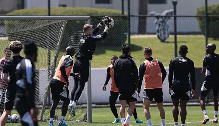 Beşiktaş kondisyon ve taktik çalıştı!