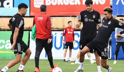 Beşiktaş kondisyon ve taktik çalıştı!