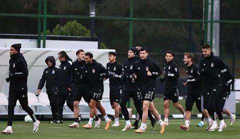 Beşiktaş kondisyon ve taktik çalıştı!