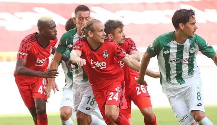 Beşiktaş, Konya'dan mağlup dönüyor